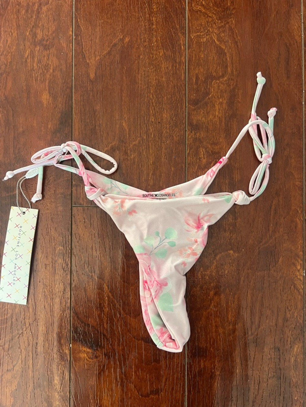 NWT Boutine LA Knotical Bottom in Rose Garden Size Small